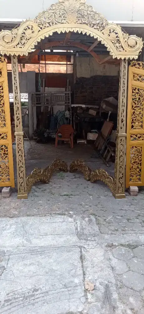 Gebyok + gerbang