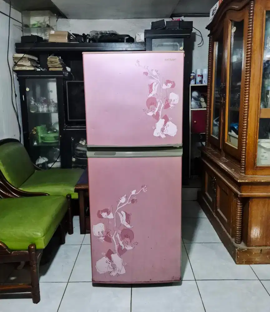 KULKAS SHARP 2PINTU ORI 1.450 SAMA ANTAR