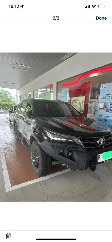 For sale bumper fortuner