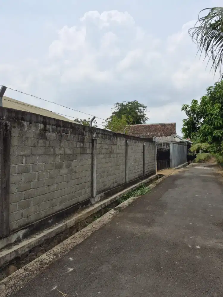 Tanah pekarangan luas strategis tengah kota