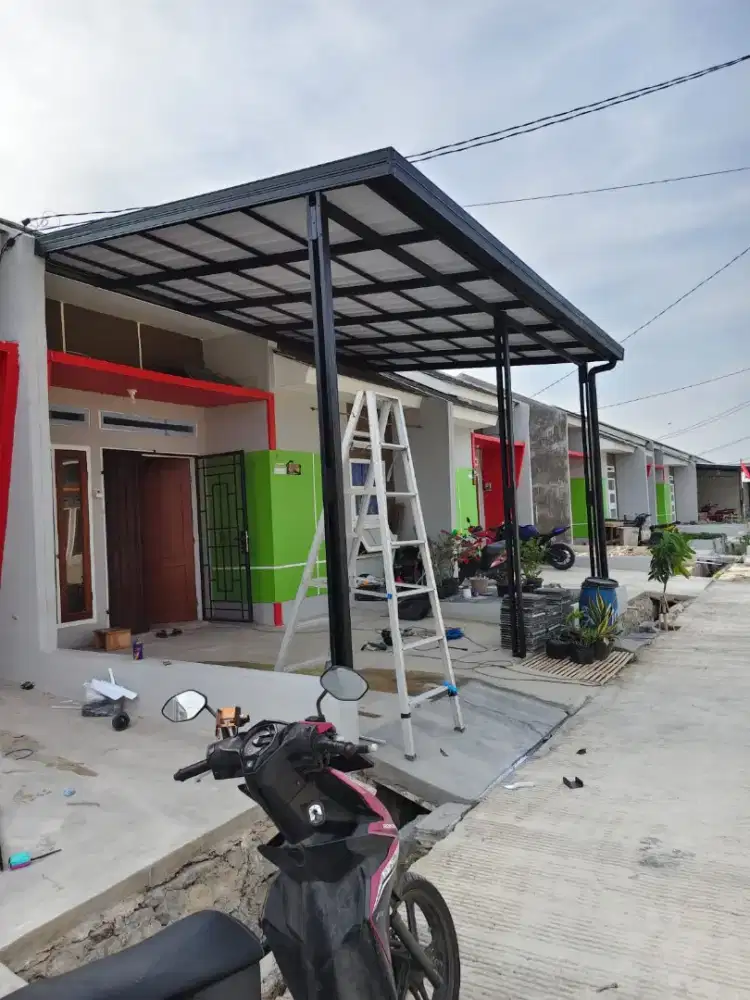 Kanopi UPVC single layer cordoba