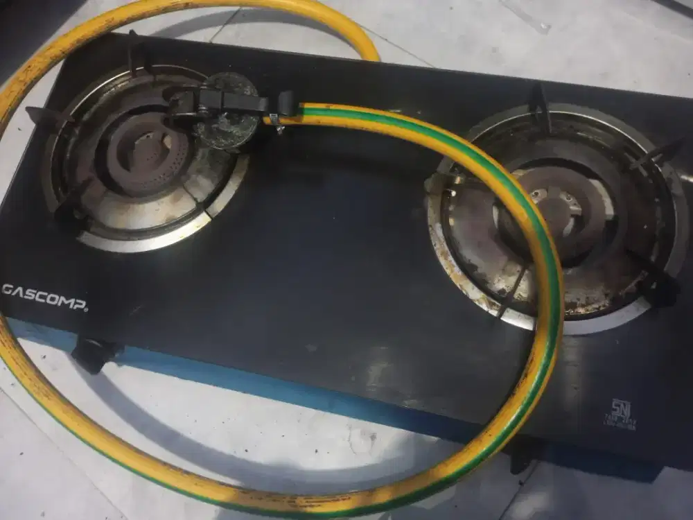 Jual kompor 2 tungku dan selang