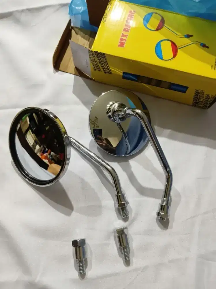 Spion variasi Vespa matic Lx/ Sprint/primavera Iget plus adaptor nya