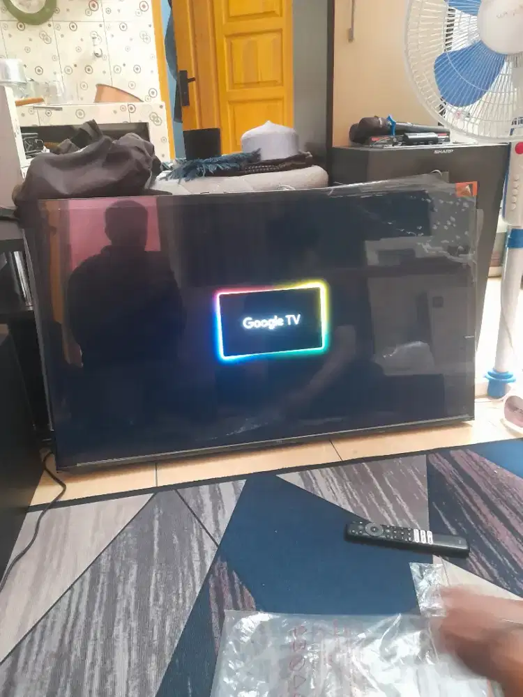 TCL 43 INC GOOGLE TV 4K 43P755 second like new siapa cepat aj