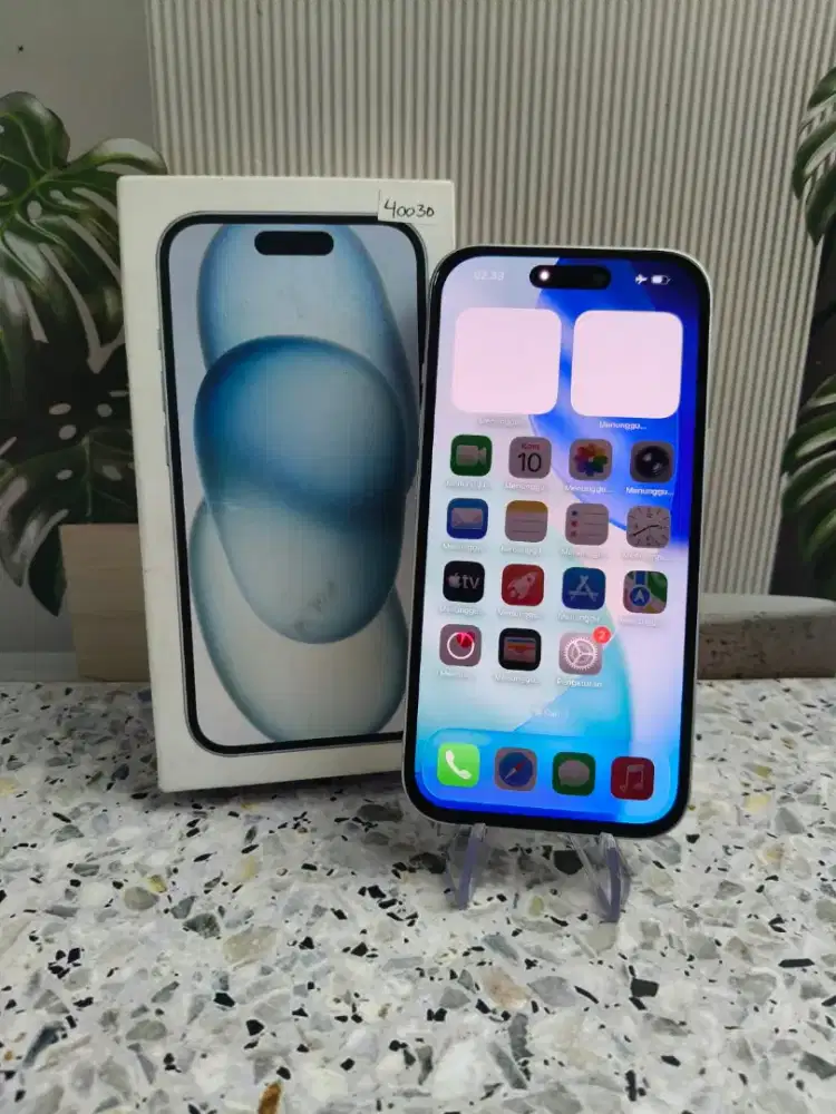 Iphone 15 128 Inter FULLSET siap pakai