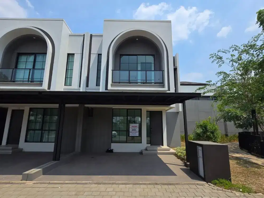 Rumah 2 Lantai di BSD CIty Cluster Welton HIERA Barang Langka HOEK Sebelah Fasum Luas Banget