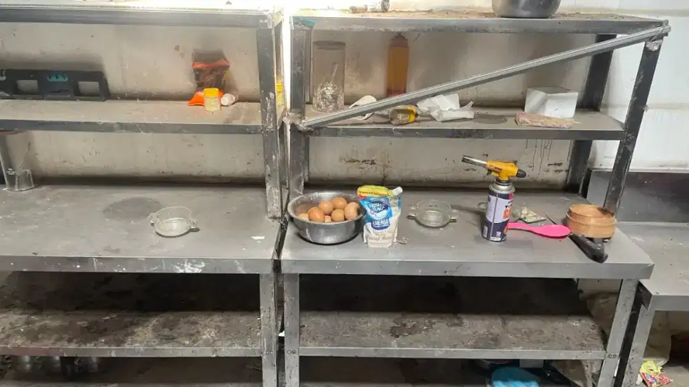 Meja kitchen panjang