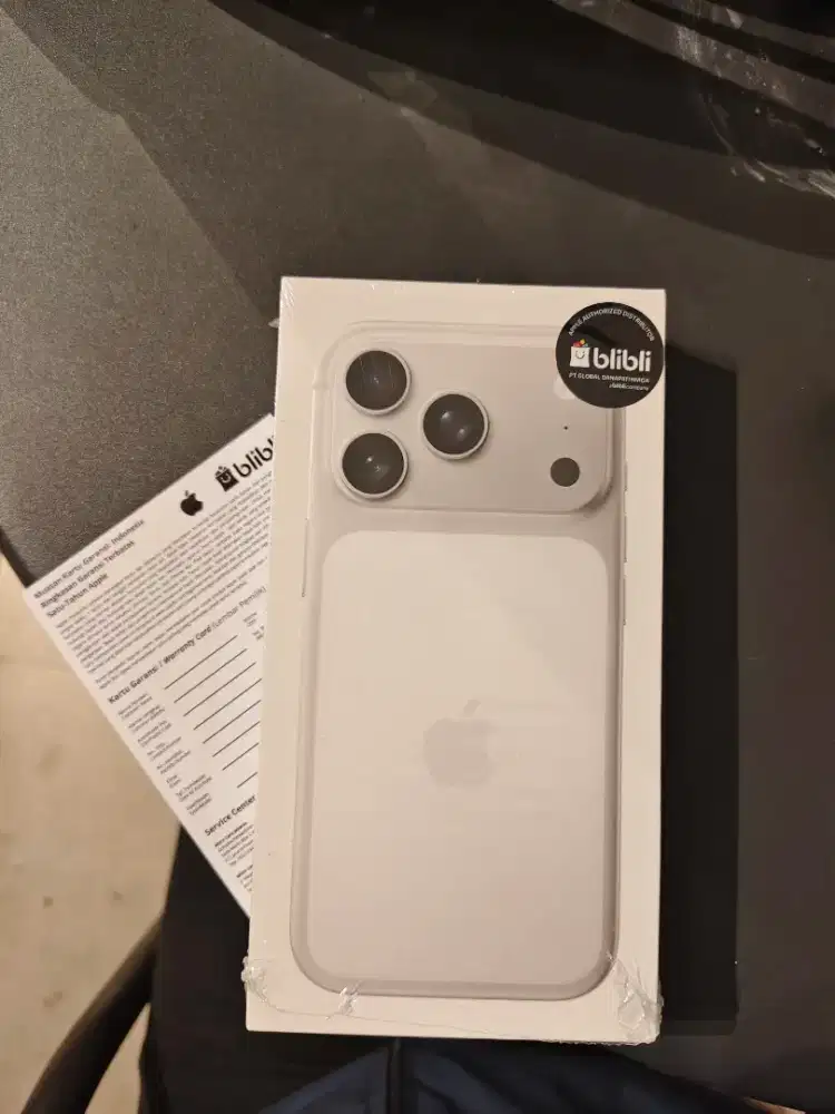 Iphone 17 Pro 256Gb Silver Resmi Blibli