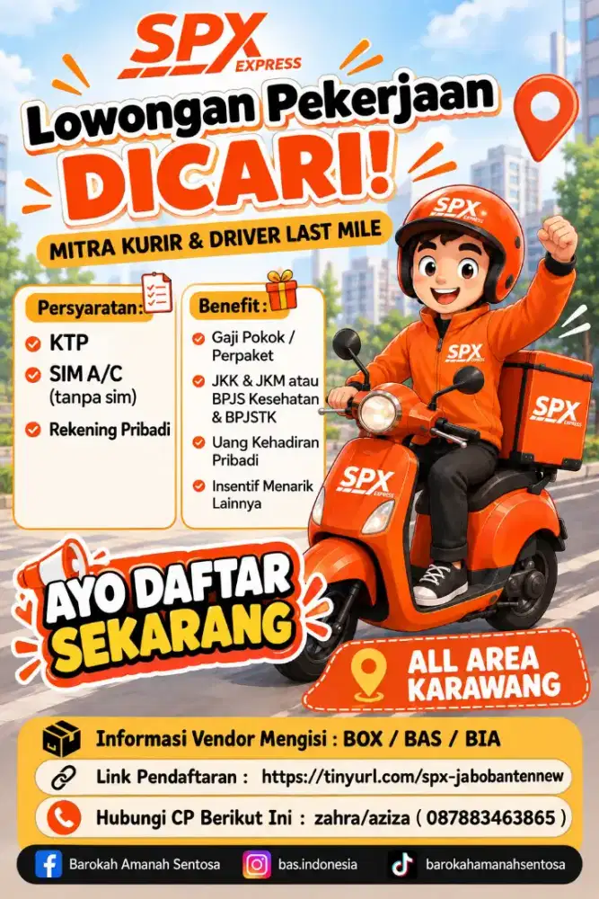 LOWONGAN PEKERJAAN SPX EXPRESS