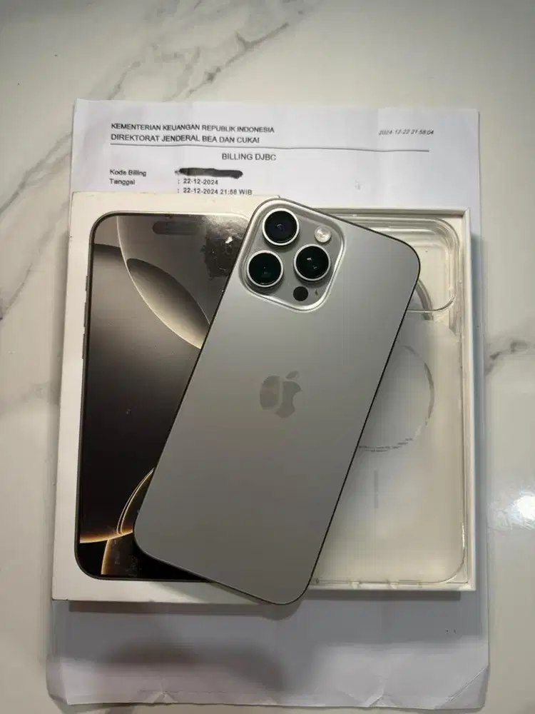 iphone 16 pro max 256gb dualsim resmi
