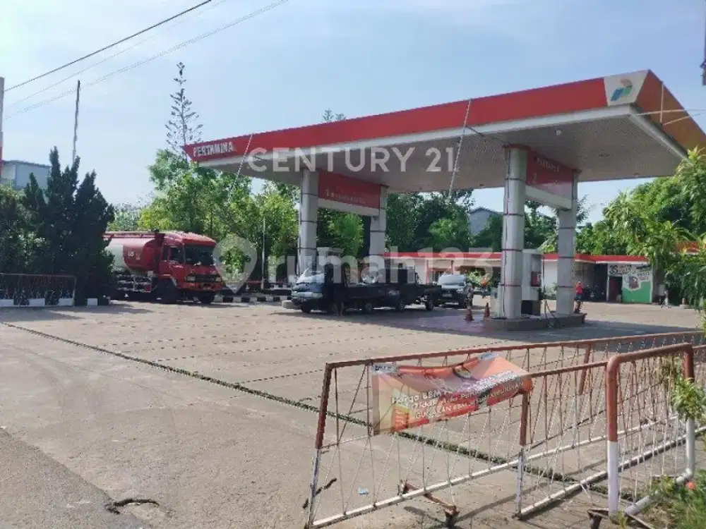 Pom Bensin + Lahan Tanah 4.400M2 di Jl. Pal Lima