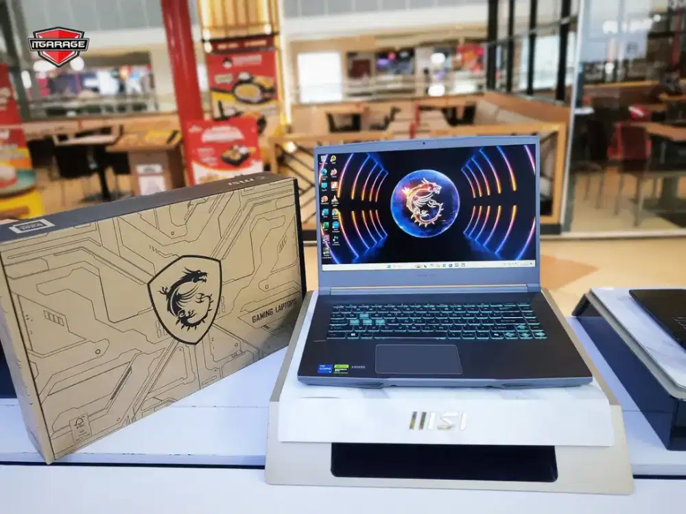 MSI THIN 15 B12VE-1676ID | i5-12450H | RTX 4050 6GB | 8GB/512GB