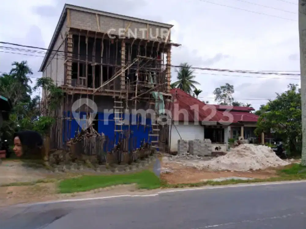Ruko Strategis Cocok Utk Berbagai Usaha Jl. Raya Mempawah