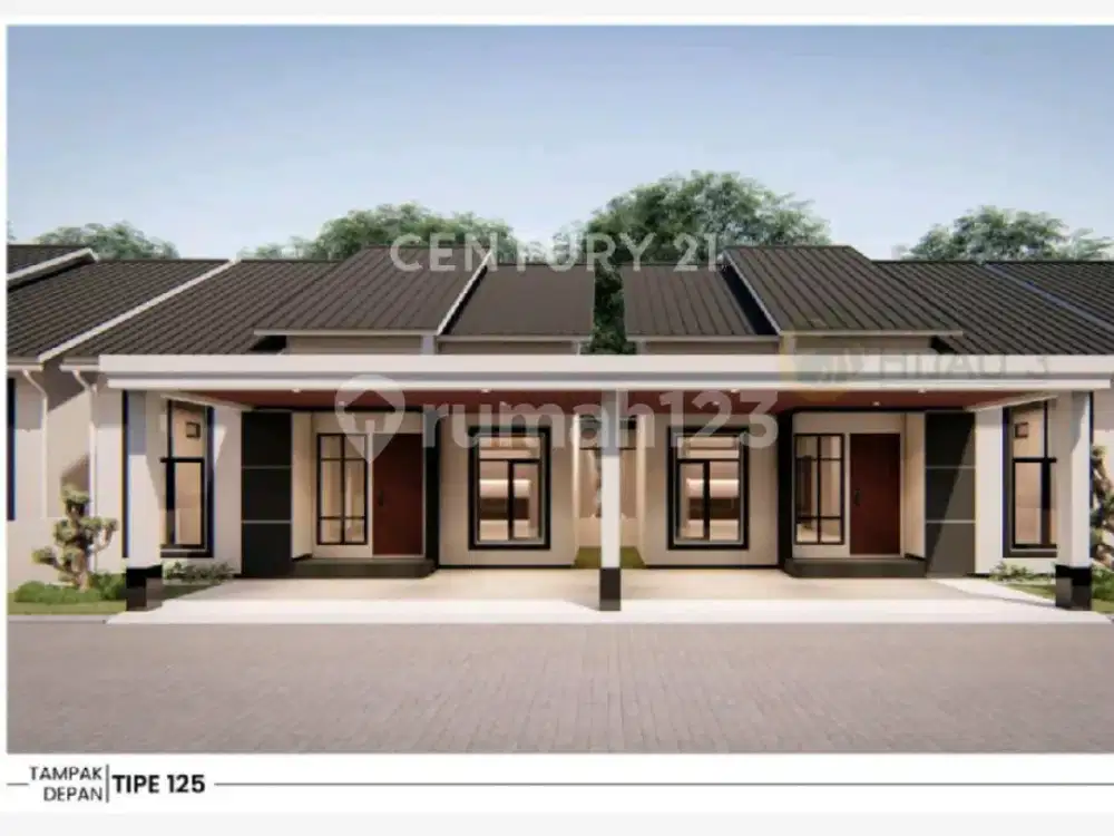 Rumah Baru Cluster Siap Huni dengan Tanah yang Luas Serdam Ponti