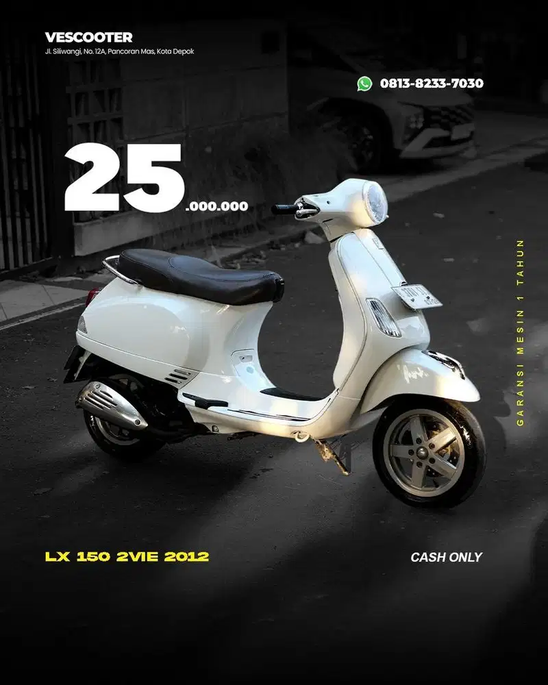 VESPA LX 150 2VIE 2012