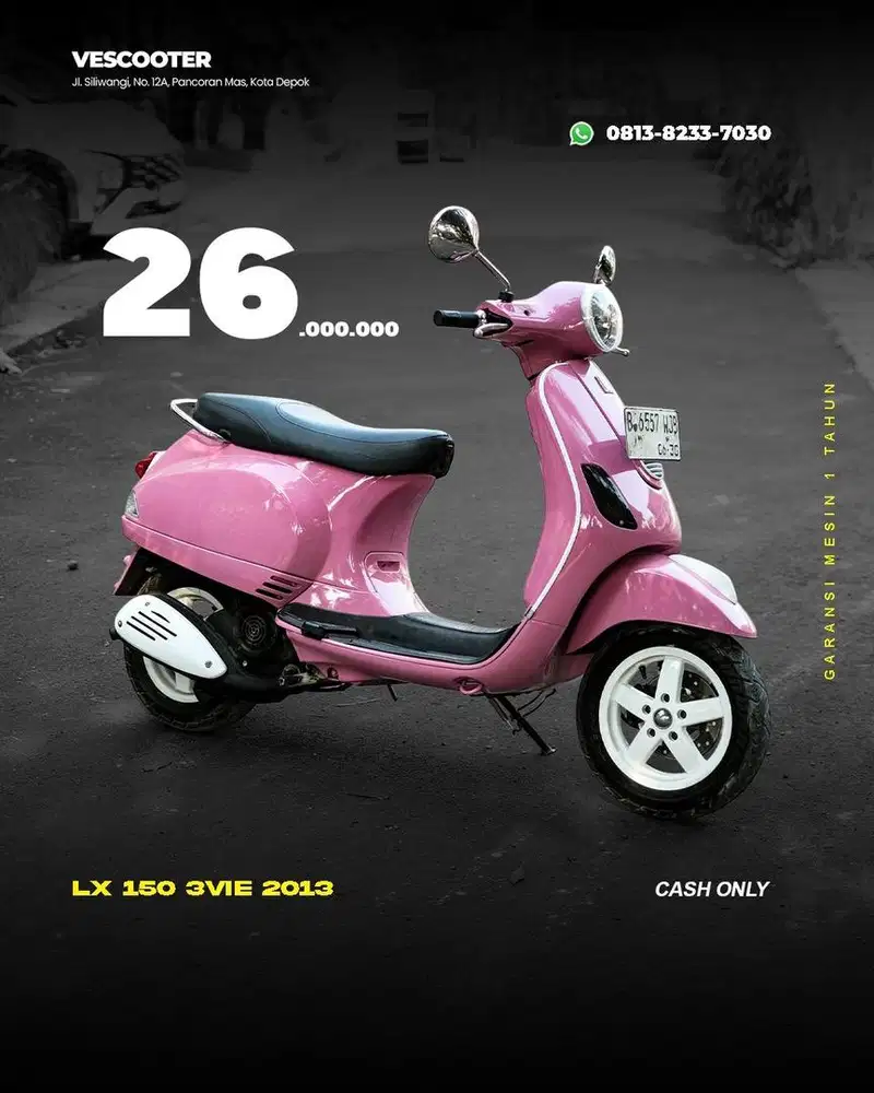 VESPA LX 150 2VIE 2012