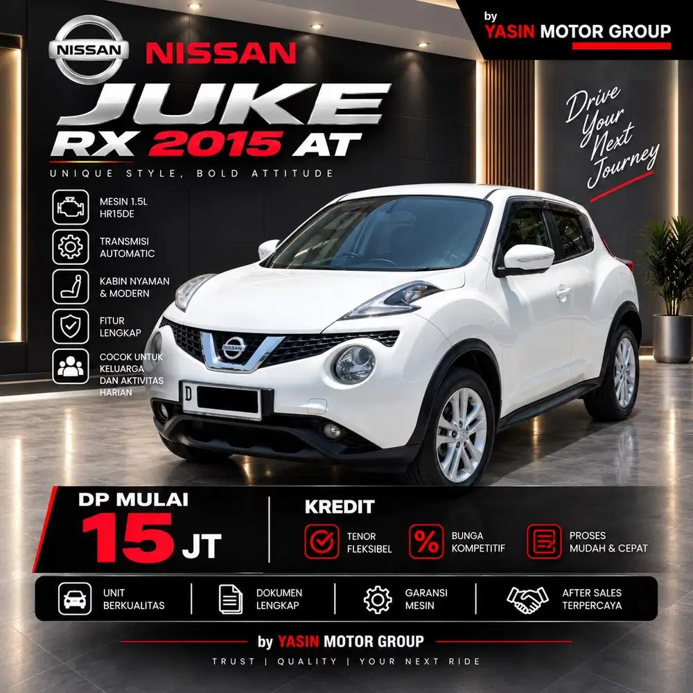 Nissan juke RX AT 2015 DP 15