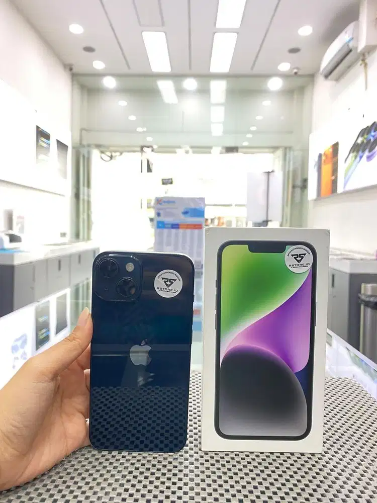 iPhone 14 128Gb Fullset, Garansi Resmi Indonesia 6 Bulan