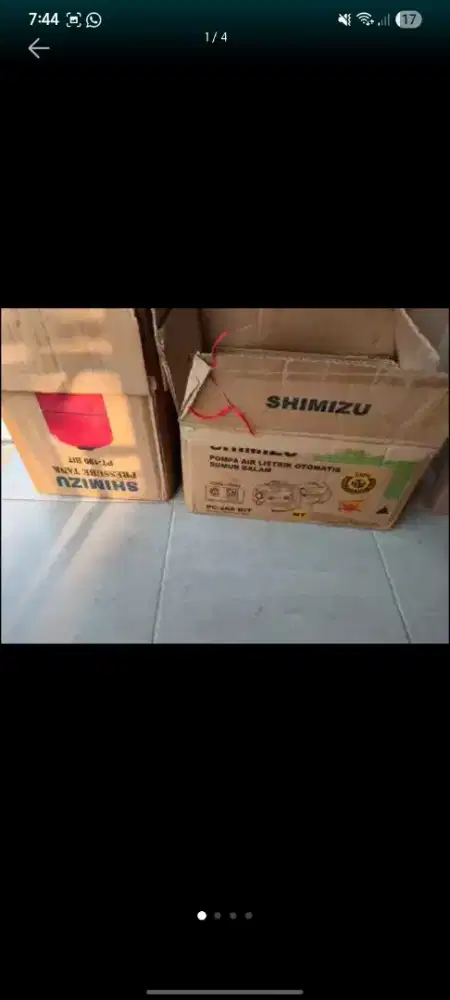 Jet pump shimizu 268 bit