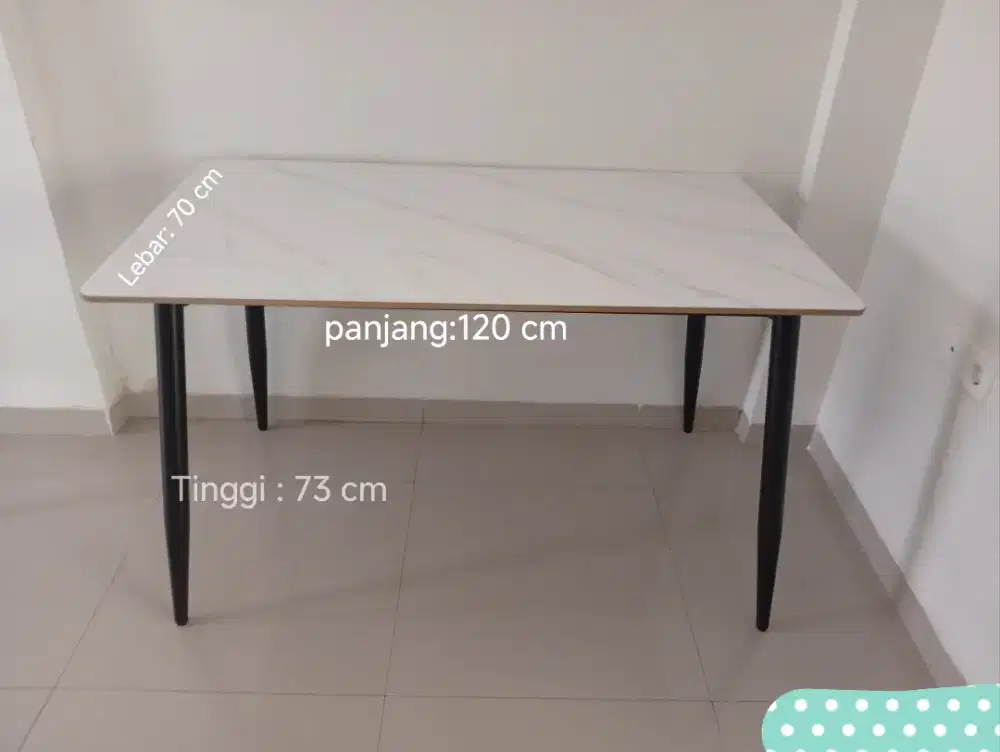 Jual new Meja makan