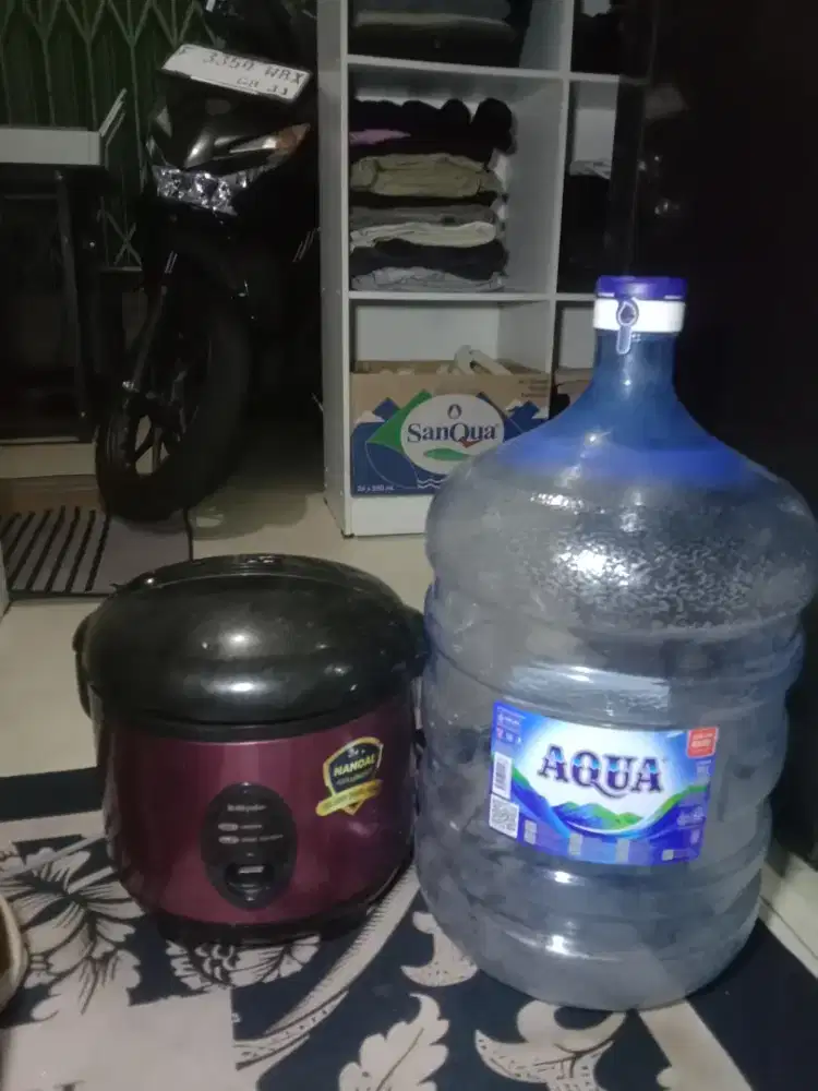 Jual set mejikom Miyako,galon dan dispenser