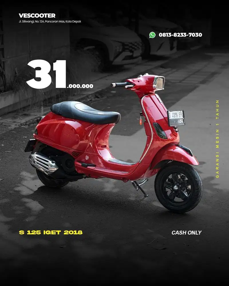 VESPA S 125 IGET 2018
