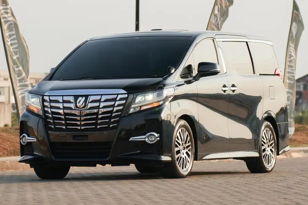 Rare Spec! Toyota Alphard SC 2015 Black Interior Warranty vellfire