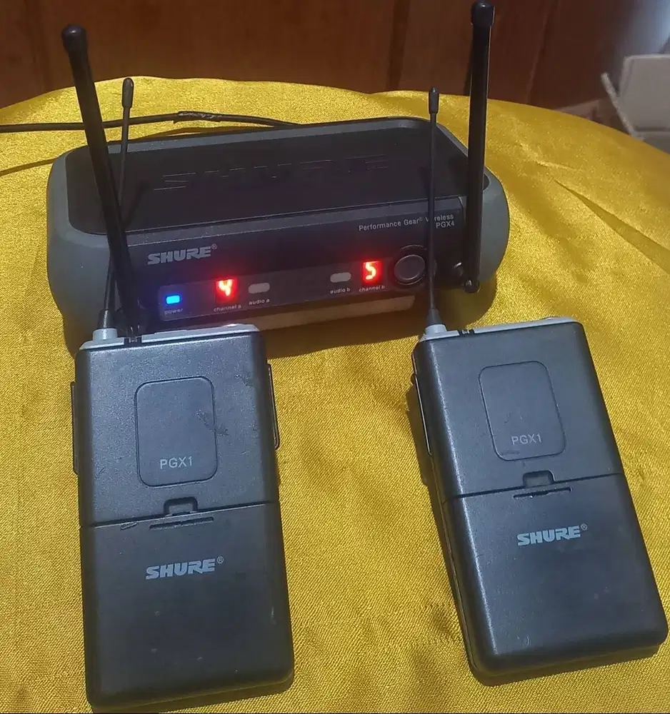 Receiver/Transmitter Shure PGX4 ori,O8I3IO7 55OOO TANPA Mic,Normal,Net