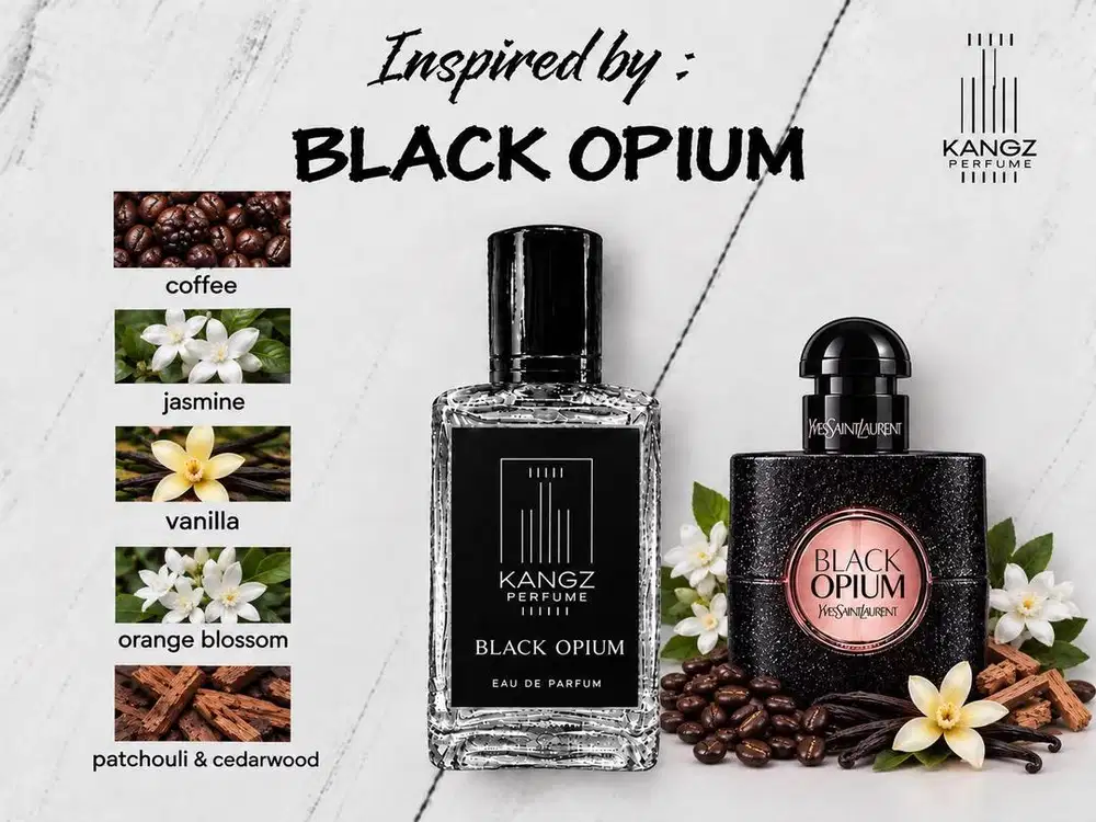 PARFUM BLACK OPIUM / AROMA AWET DAN TAHAN LAMA