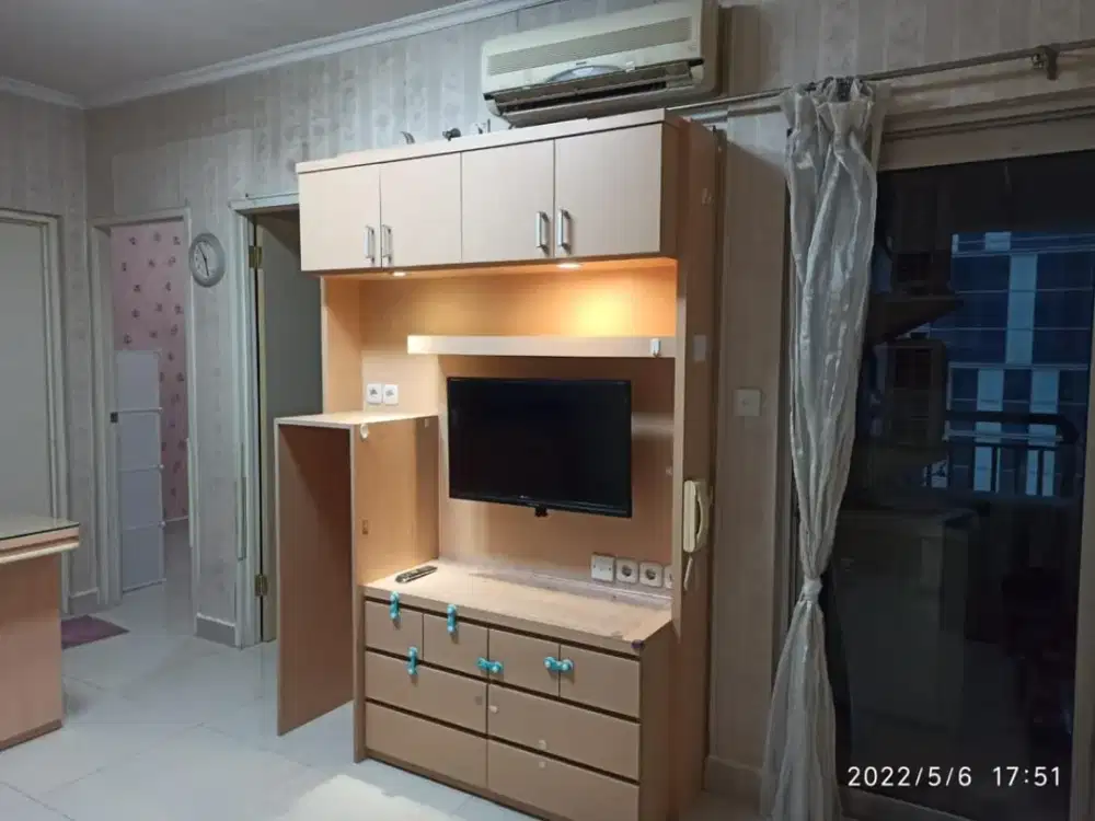 Disewakan Apartemen Mediterania Garden Residences 1 Tipe 2 Kamar Tidur Kondisi Furnish Bersih Rapih