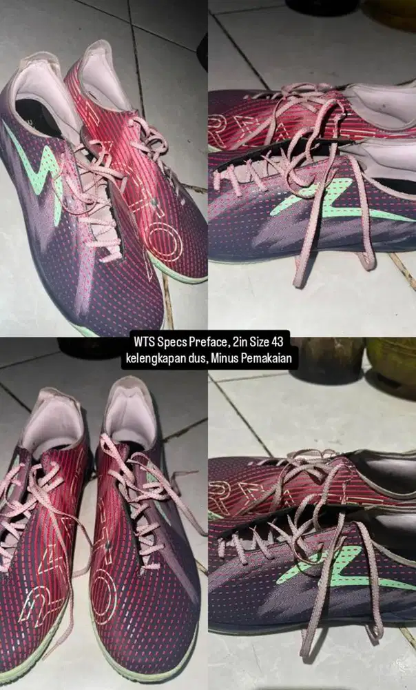Sepatu Futsal Specs Preface 2in