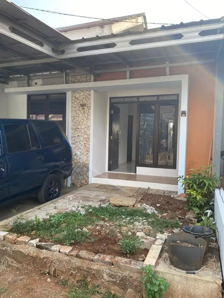 Rumah di kontrakan pertahun , taman sari puri bali sawangan depok