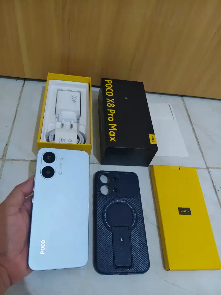 Poco x8 pro max 12/512 garansi resmi
