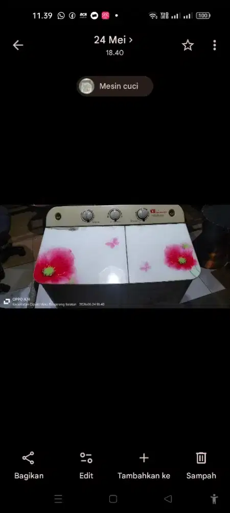 JUAL MESIN CUCI DAIMITSU