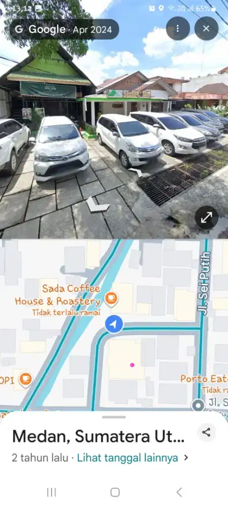 Rumah dijual posisi strategis