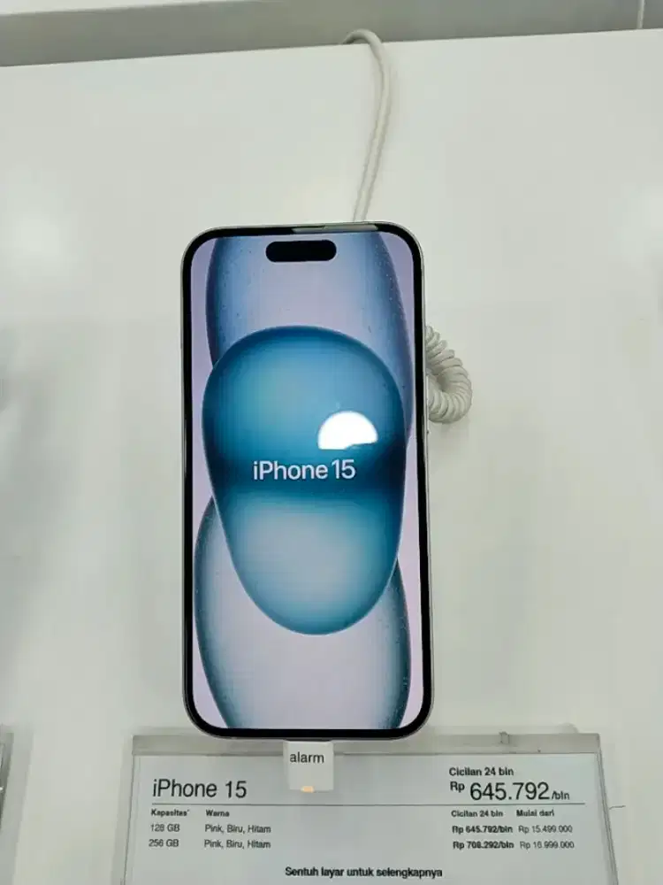 free 2 kali cicilan iphone 15 128 Gb
