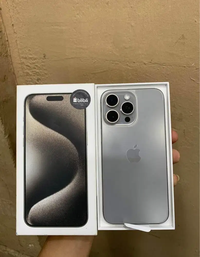 iphone 15 promax 1TB iBox mulus lengkap