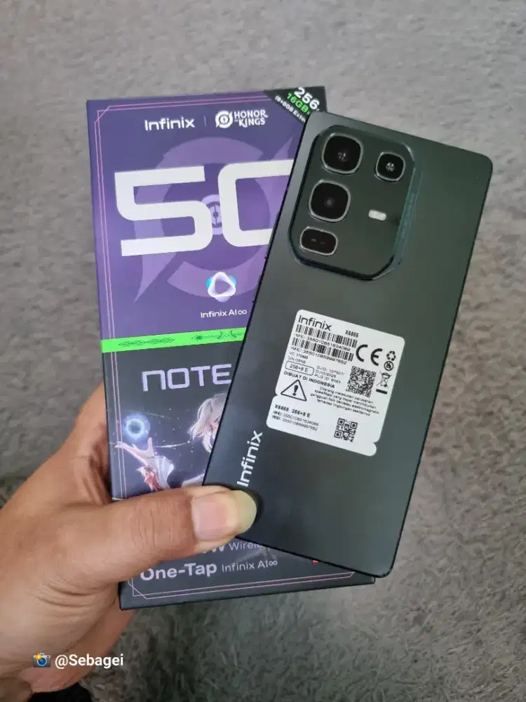 Infinix Note 50 Pro NFC 16GB 8+8/256GB Murah Siap Pakai (Lok Cicaheum)