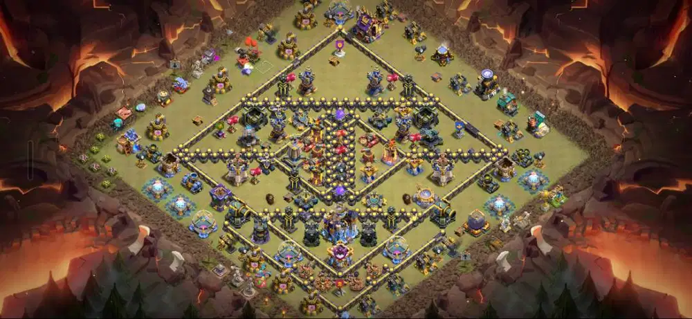 Dijual akun coc TH 18