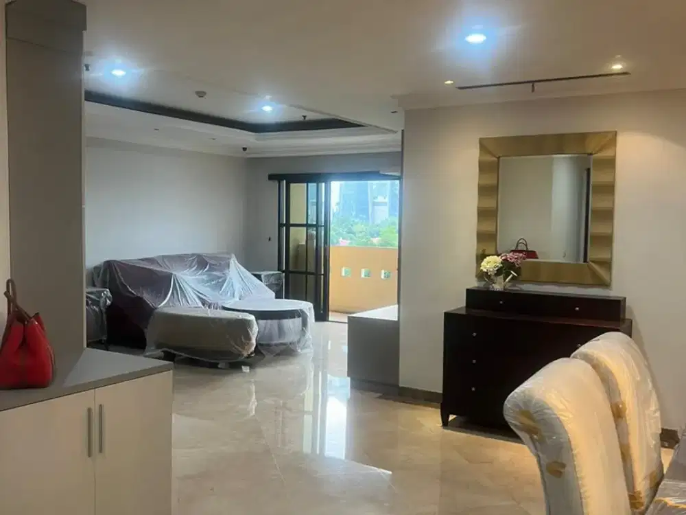 APARTEMEN KUSUMA CHANDRA DISEWAKAN – BARU RENOVASI | 150 M² | LOKASI PREMIUM SCBD