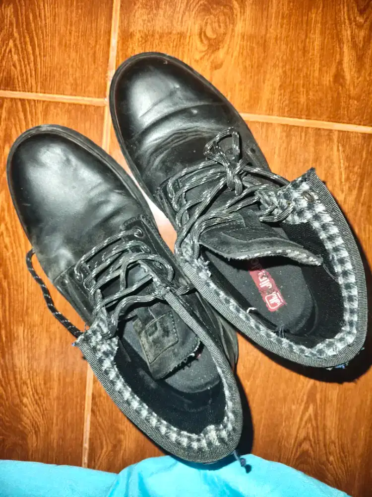 Sepatu Boots Kulit Jim Joker Original Size 40 + Box (Beli di Matahari)