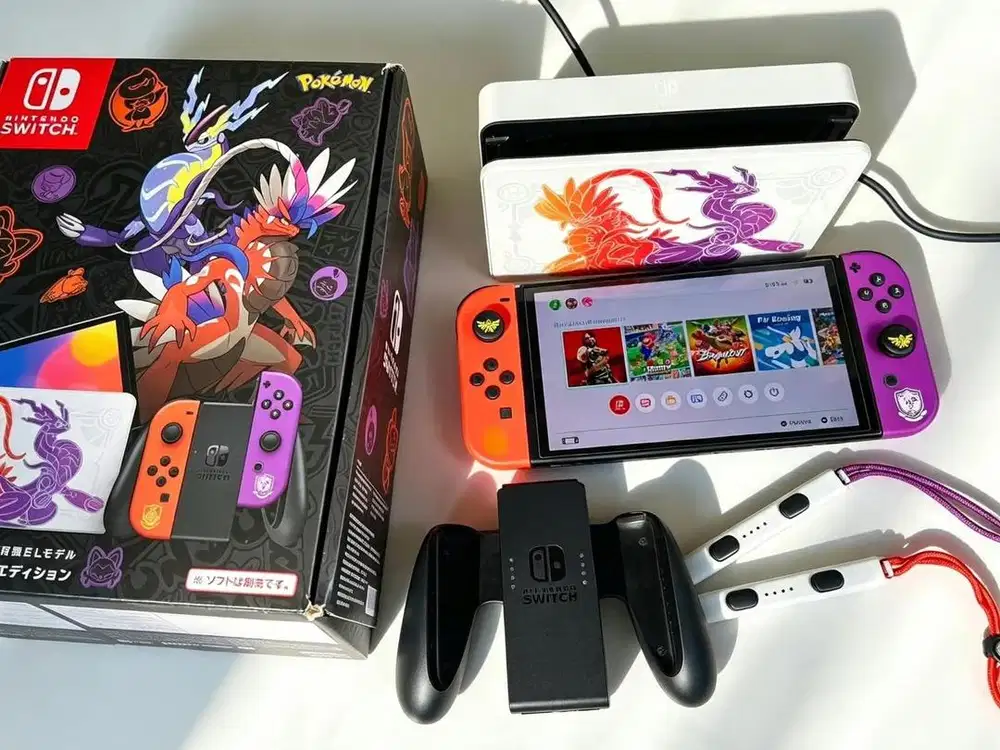 Nintendo Switch OLED Pokemon Scarlet & Violet Edition