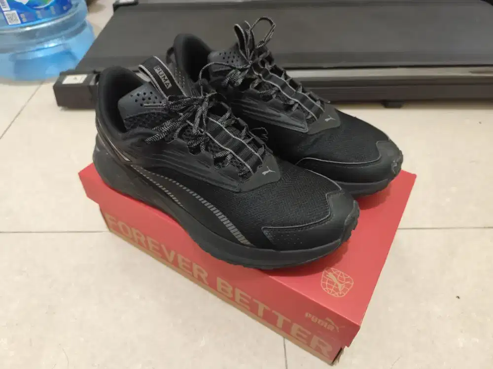 Sepatu Puma Extend Lite Trail Size 43 Original Web Puma Nego