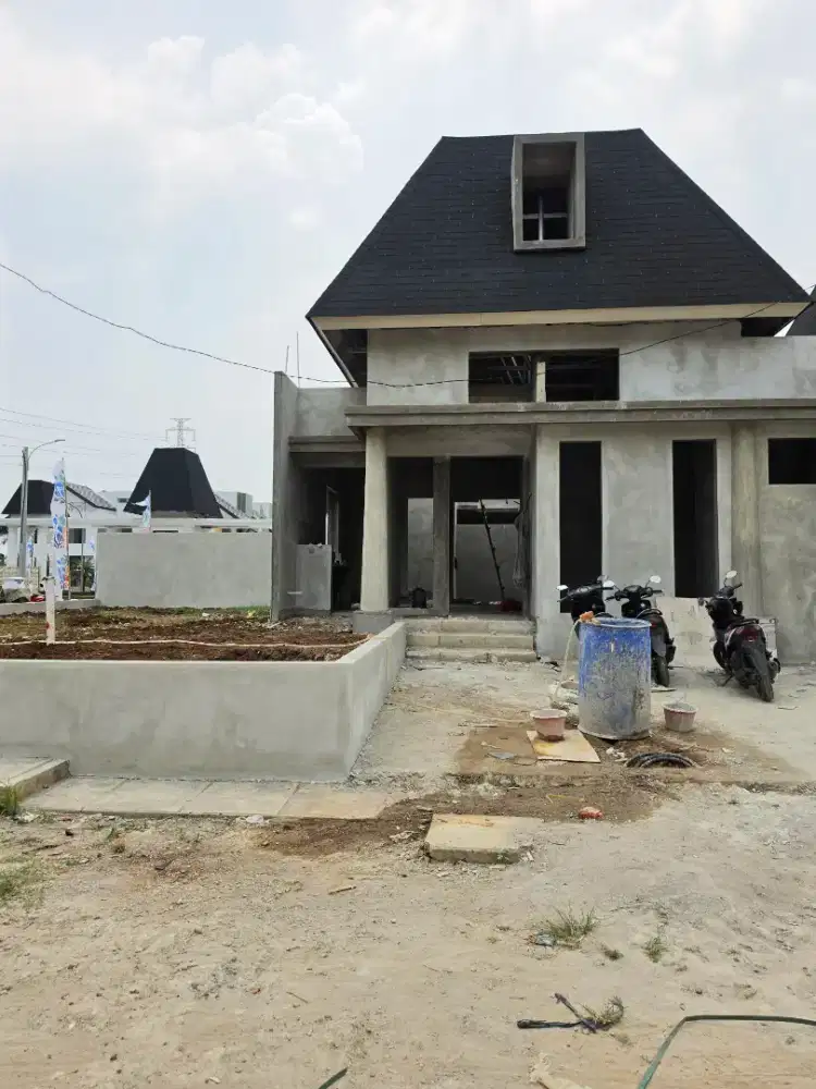 Dijual Rumah Baru 1 Lantai Hook Dp 20jt di Bukit Cimanggu City