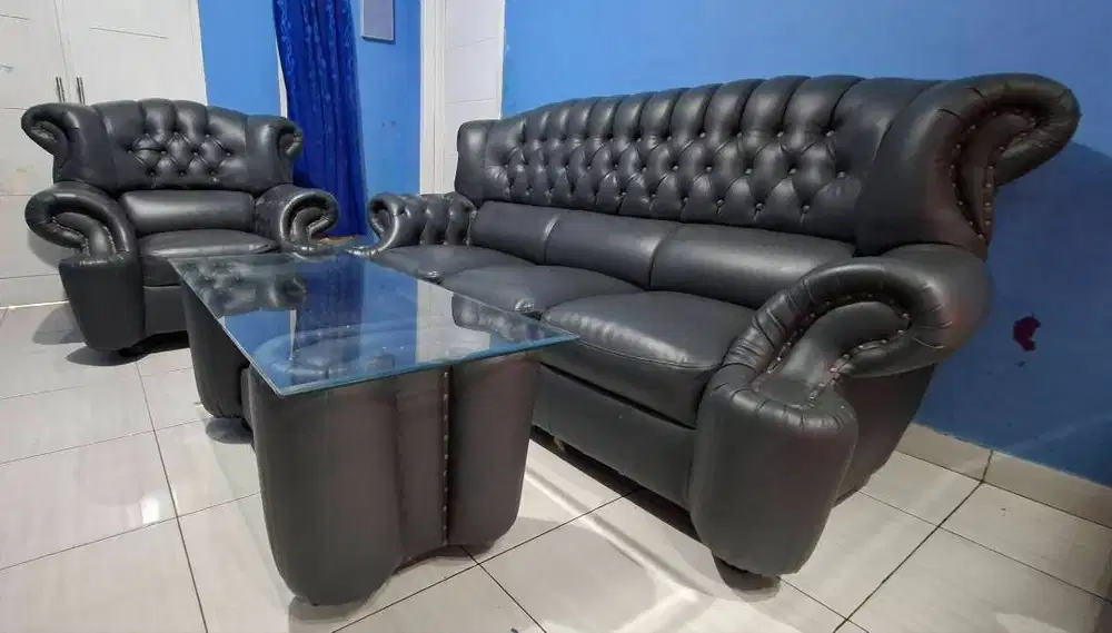 PAKET SOFA + LUKISAN + AQUARIUM