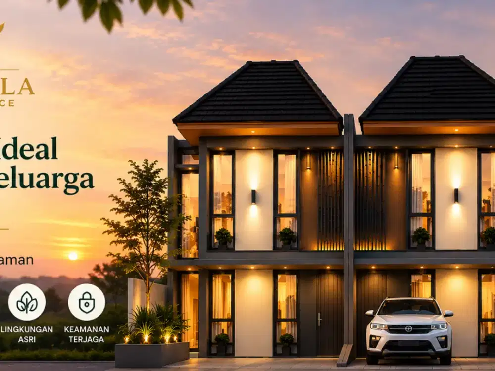 Rumah 2 Lantai Semarang 3 KT Garasi Luas Depan Rs At-Tin Bawen