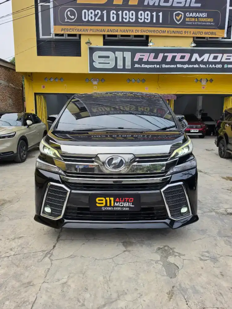 TOYOTA VELLFIRE 2.5 ZG CBU JAPAN TAHUN 2016
