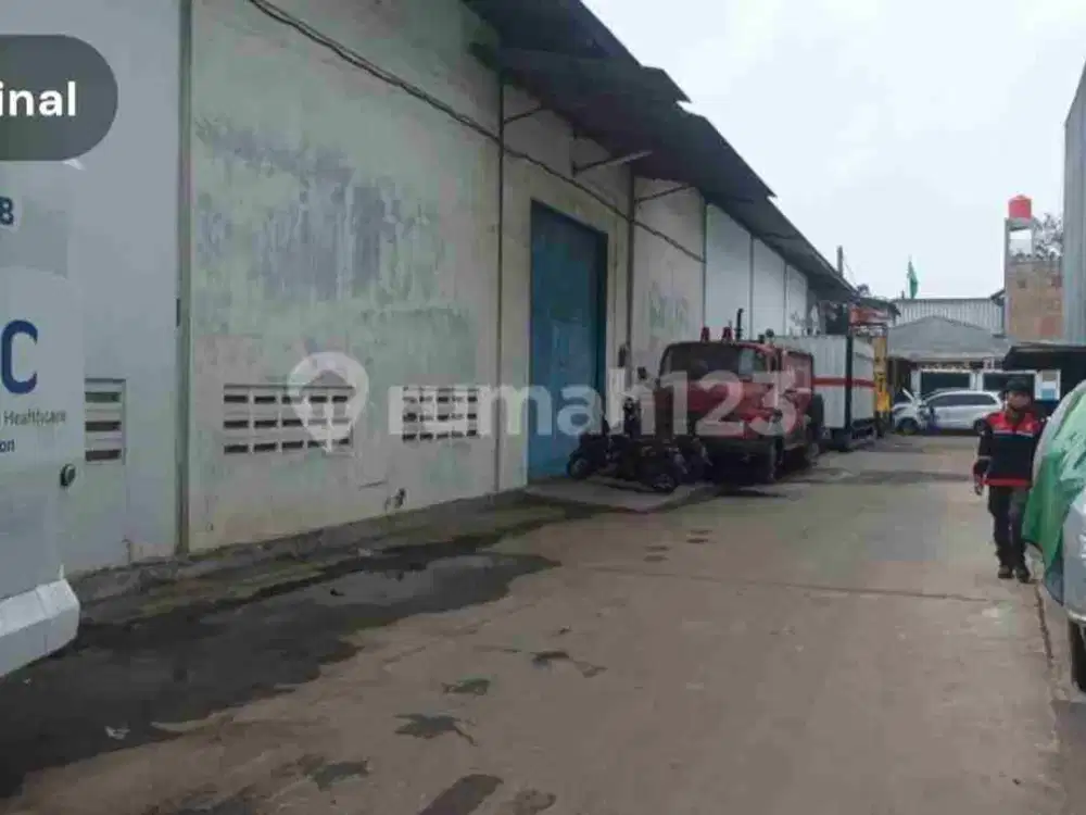 gudang bagus siap pakai harga murah bebas banjir di kota baru harapan baru bekasi barat