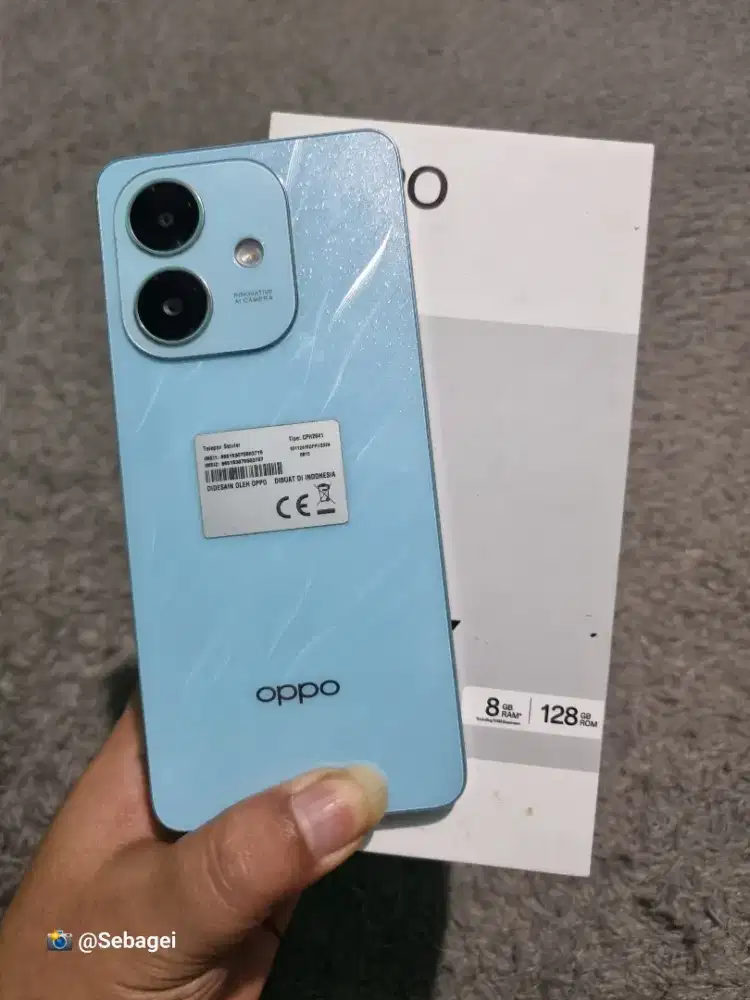 Oppo A3X Ram 8GB 4+4/128GB Murah, Mulus Siap Pakai (Lokasi Cicaheum)