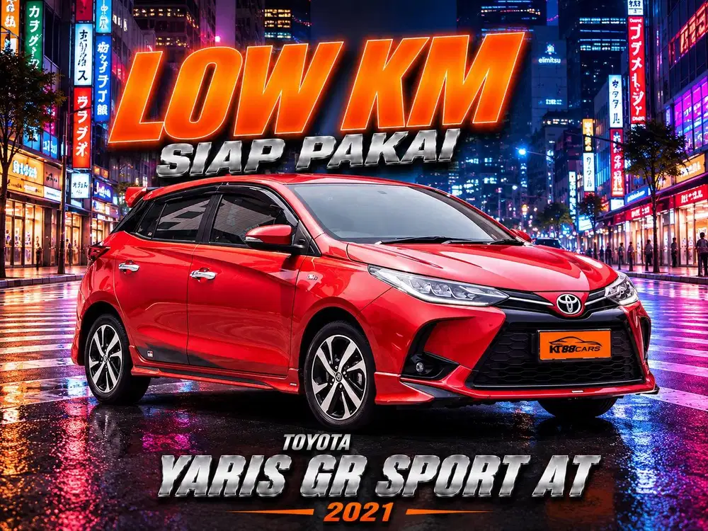 Low km 30rb bergaransi TOYOTA YARIS GR SPORT AT 2021